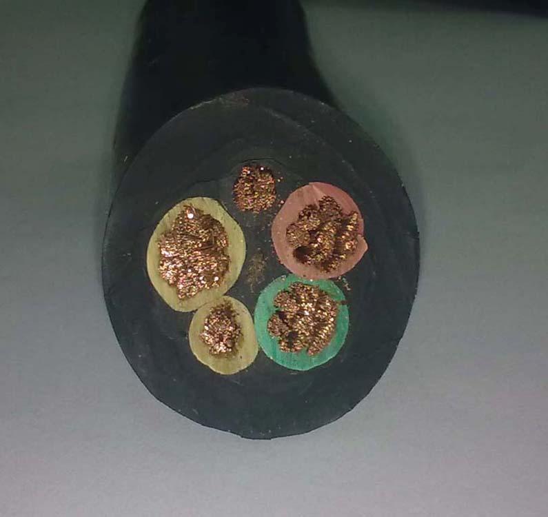 小貓YCWP 3*25+1*10屏蔽耐油污橡膠軟電纜