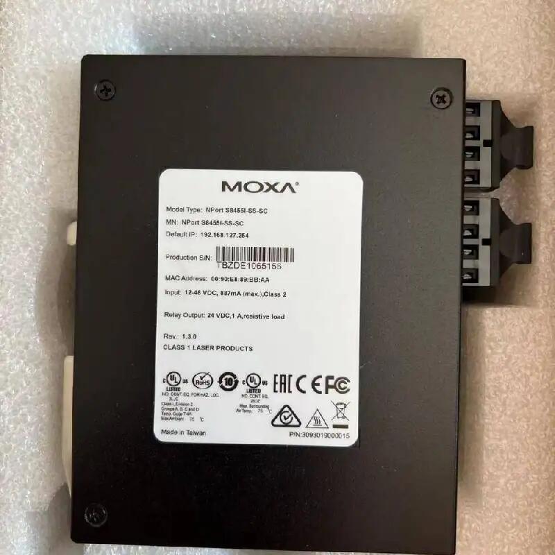 NPort S8455I-SS-SC 3電2光百兆 4端口交換型串口服務器 服務器