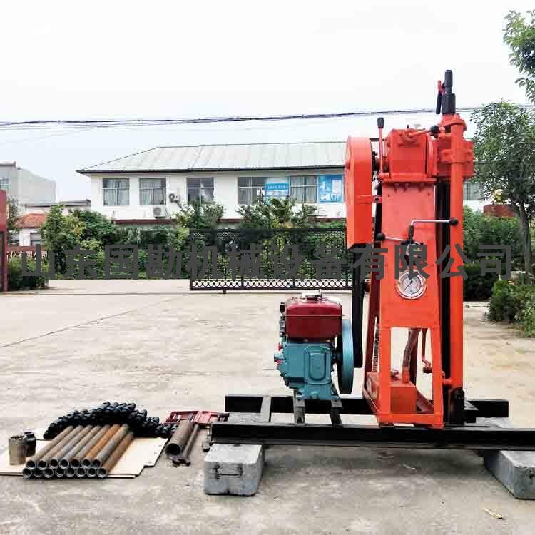 廠家生產(chǎn)立式50型 輕便液壓地質(zhì)巖心鉆孔機(jī) 建筑工程