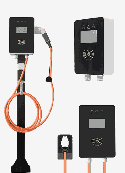 220v32A新能源電動汽車充電樁壁掛式7kw通用國標(biāo)家用交流充電樁