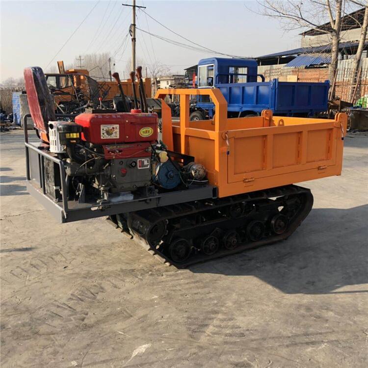 四不像履帶農(nóng)用車四輪拖拉機(jī)運(yùn)輸車載重山地履帶式爬坡王工程柴油自卸車