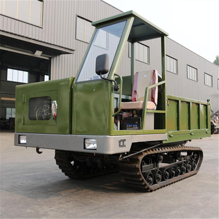履帶運(yùn)輸車(chē) 爬山虎 全地形液壓自卸四不像履帶式工程車(chē)