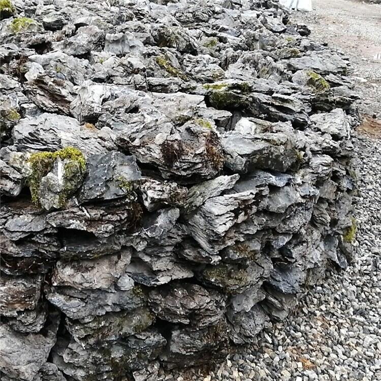 園林景觀英石千層石 假山流水英德石 疊石別墅地基點(diǎn)綴石