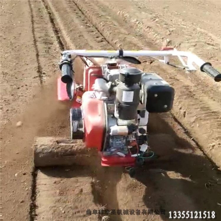 自走式生姜播種機(jī)開溝機(jī)湖南培土機(jī)開溝機(jī)合二為一田園管