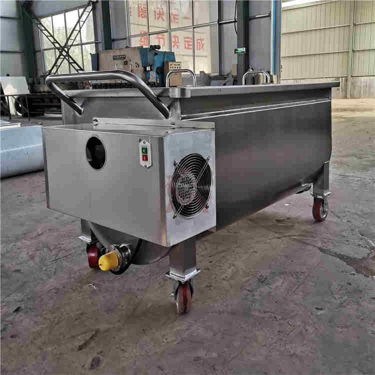 潤鼎火鍋底料攪拌料車 底料電加熱保溫攪拌燜罐		