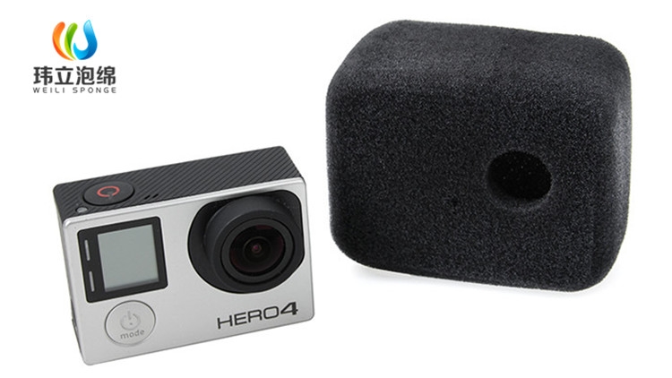 高密度海綿 gopro hero4s相機海綿罩 防震相機海綿