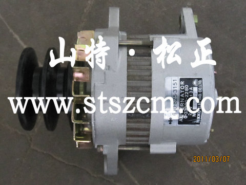 供應(yīng)小松PC200-7交流發(fā)電機(jī)，35A，600-861-3410，純正小松配件