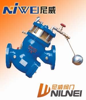 YQ98003過濾活塞式遙控浮球閥，過濾式遙控浮球閥，水力控制閥