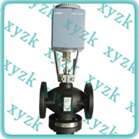 西門(mén)子電動(dòng)調(diào)節(jié)閥，電動(dòng)二通閥，混裝電動(dòng)溫控閥，DN80,DN100