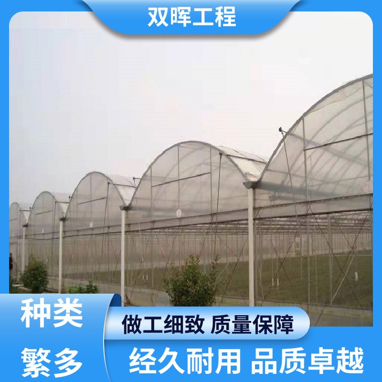 雙暉工程溫室大棚承建上門安裝方便快捷結構整體性好