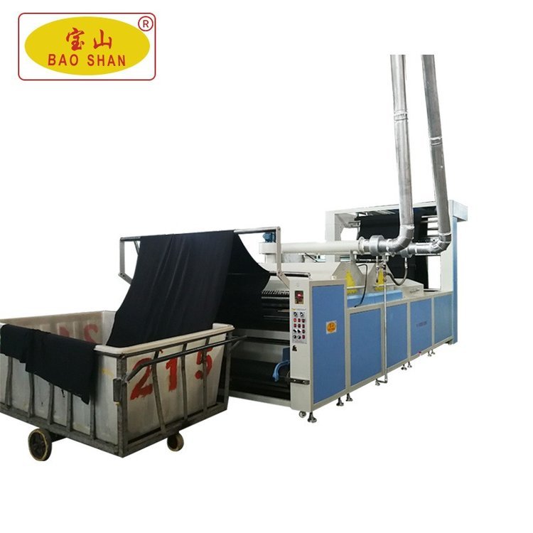 漂染廠用針織大型布蒸汽面料縮水定型機型號BS-5300-HL