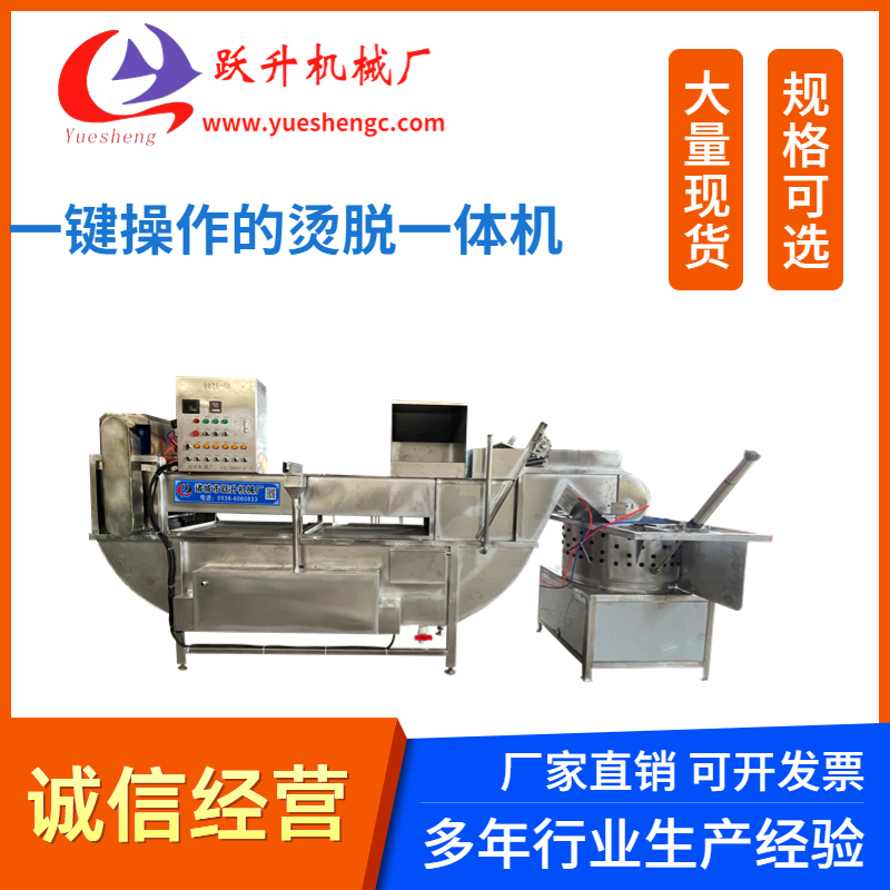 躍升雞鴨鵝燙脫一體機(jī)全自動家禽脫毛機(jī)高效率鴨屠宰設(shè)備