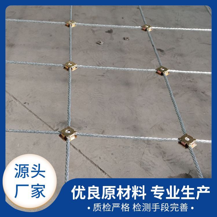 防落石山體邊坡防護網(wǎng)生產(chǎn)廠家菱形環(huán)山攔石網(wǎng)結實耐用