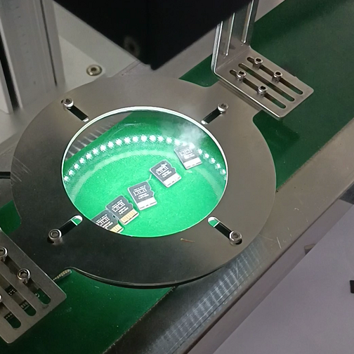 視覺激光打標(biāo)機CCD自動定位刻字機金屬塑膠玻璃激光鐳雕機瀾速30W