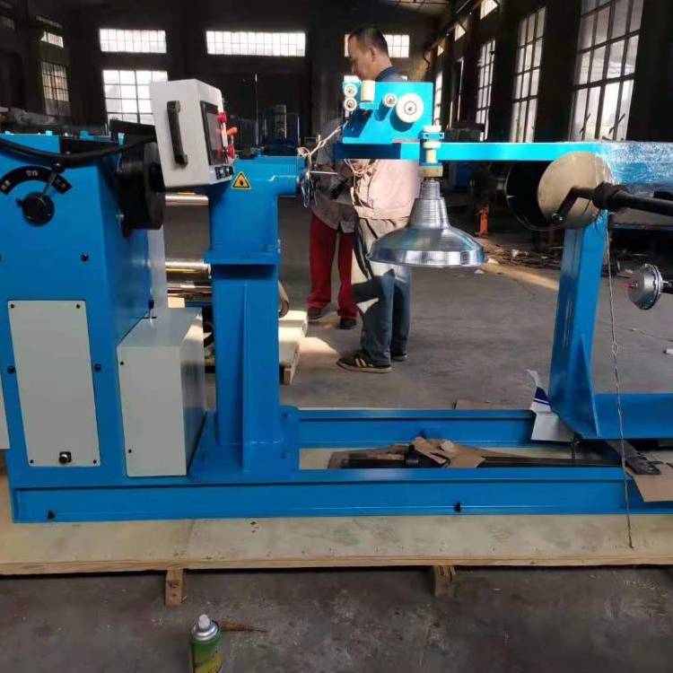 知途RX-3T型變壓器高低壓臥式繞線機(jī)，計(jì)數(shù)準(zhǔn)確、恒張力放線。