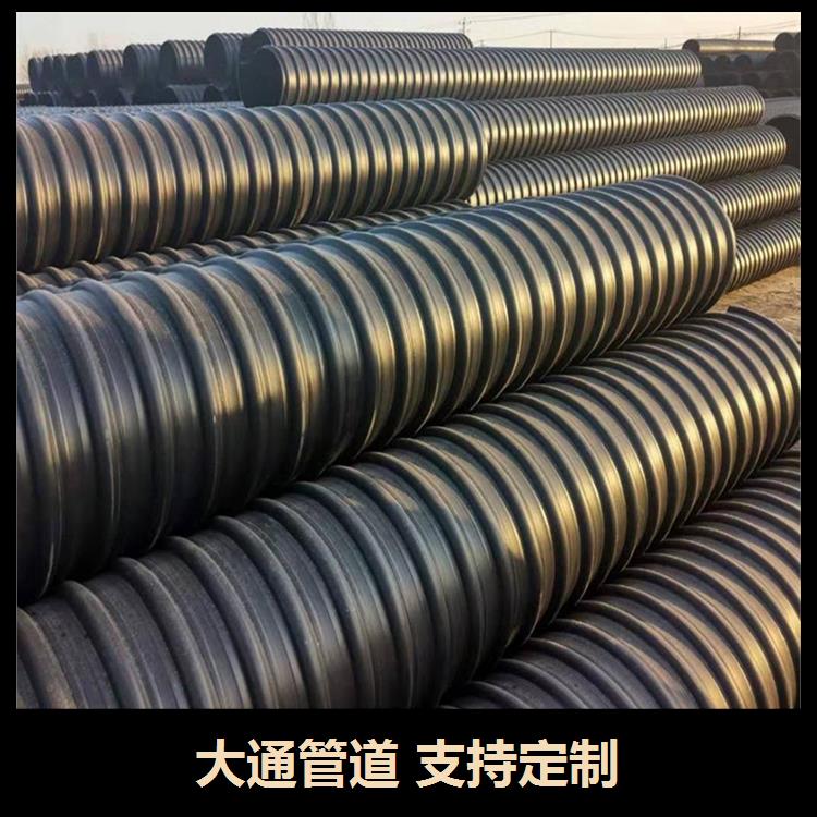 內(nèi)肋增強(qiáng)聚乙烯螺旋波紋管大通管道埋地排污管支持現(xiàn)貨訂購(gòu)