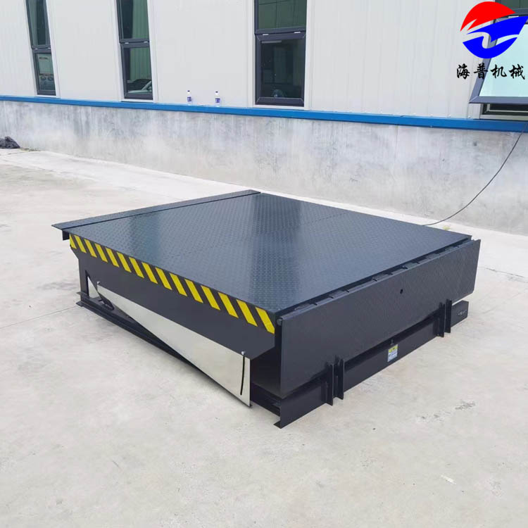 液壓固定式登車橋物流月臺鑲嵌式升降機(jī)集裝箱電動裝卸貨平臺